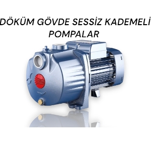 Döküm Gövde Sessiz Kademeli Jet Pompalar