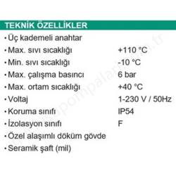 Taifu Grs 25/6/130 Sıcak Su Sirkulasyon Pompası resim3