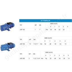 Nortek Jsp100 1 Hp 220V Jet Pompa resim2