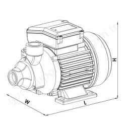 Sumak Sm15 1.5 Hp 220V Preferikal Pompa  resim4