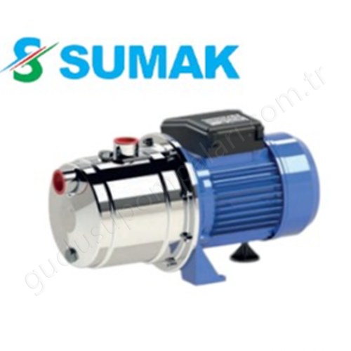 Sumak Smınox150J 1.5 Hp 220V Paslanmaz Jet Pompa 