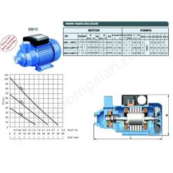 Sumak Sm15 1.5 Hp 220V Preferikal Pompa  resim5