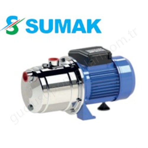 Sumak Smınox150Jt 1.5 Hp 380V Paslanmaz Jet Pompa 