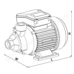 Sumak Sm5 0.5 Hp 220V Preferikal Pompa  resim4